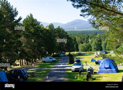 Camping at Glenmore campsite,Glenmore Forest,Glenmore, Cairngorms,Near ...