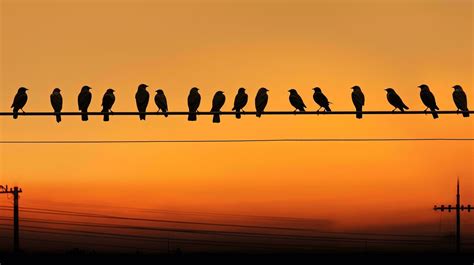 Ideal background for minimalist bird silhouette photography 27381017 ...