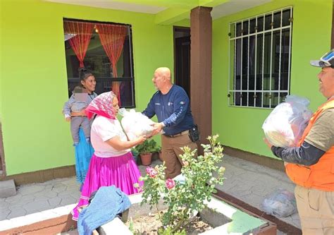 Entregan Apoyos A Familias Evacuadas Por Incendios Forestales