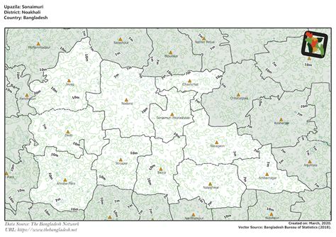 Mouza Map & 3 Detailed Maps of Sonaimuri Upazila, Noakhali, Bangladesh ...