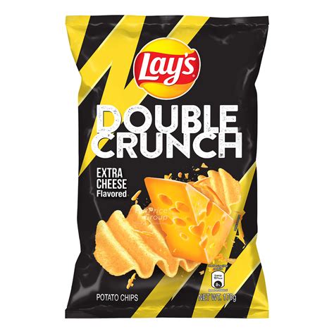 Lay S Double Crunch Potato Chips Extra Cheese NTUC FairPrice