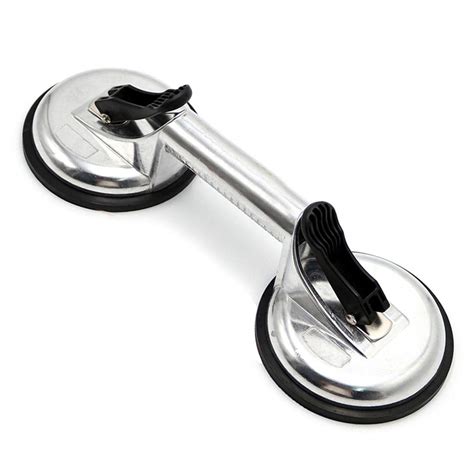 Heavy Duty Aluminum Double Handle Suction Cup Plate Professional Glass