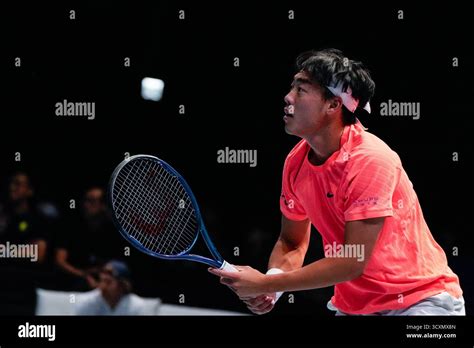 hong kong tennis player coleman wong   match  uts hong kong
