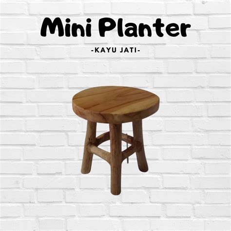 Jual Tatakan Pot Kayu Jati Shopee Indonesia