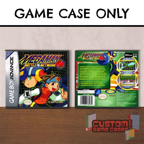 Mega Man Battle Network Gba Game Boy Advance Game Case Only No