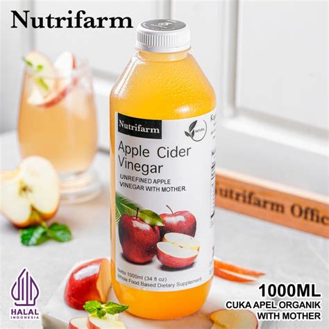 Jual Cuka Apel Original Organik Ml Apple Cider Vinegar Kab