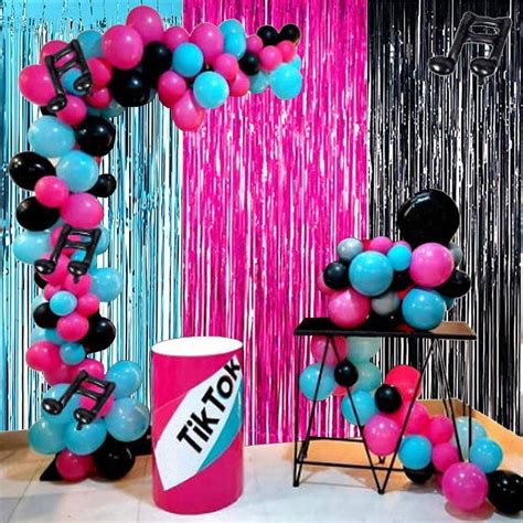 Tik Tok Birthday Decorations Tiktok Photo Booth Props Background Tiktok