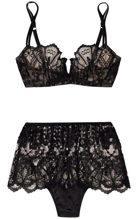 Id Sarrieri Black Lotus Set I D Sarrieri Luxury Lingerie Lingerie