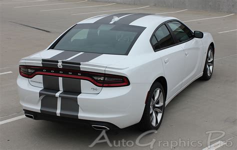 Dodge Charger Racing Stripes N Charge Rally Hood