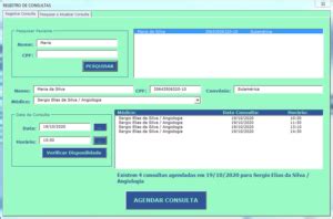 Planilha De Consultas M Dicas Loja Excel Easy