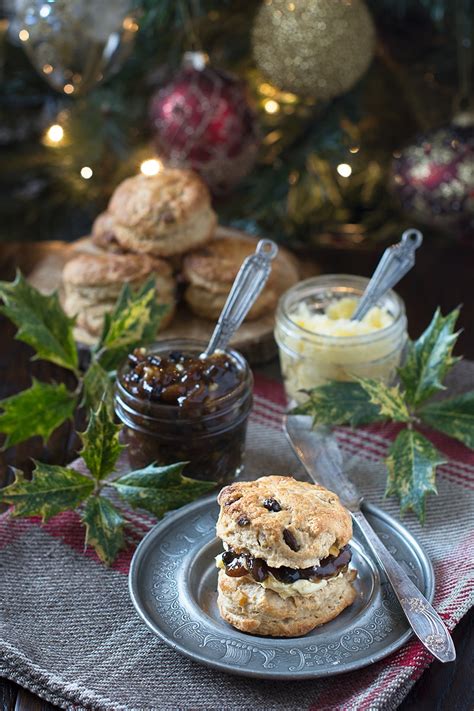 Christmas Scones | Charlotte's Lively Kitchen