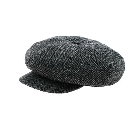 Casquette Gavroche Ferdy Laine Gris Anthracite Traclet