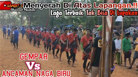 Menyerah Di Atas Lapangan Harlah Taman Indah Ancaman Naga Biru Vs