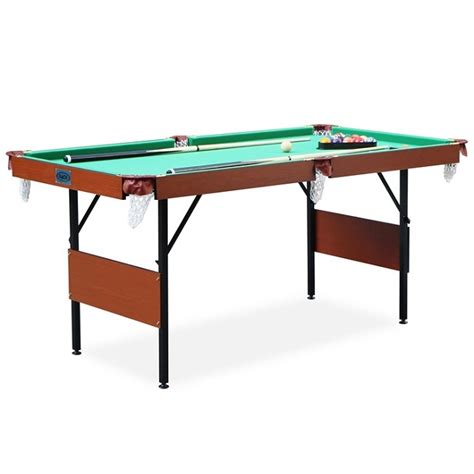 RACK Crucis 5.5-Foot Folding Billiard/Pool Table (Green) | RACK Pool Tables