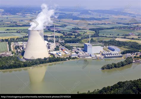 Luftaufnahme Eon Kernkraftwerke Isar I Und Isar Ii Mit Lizenzfreies