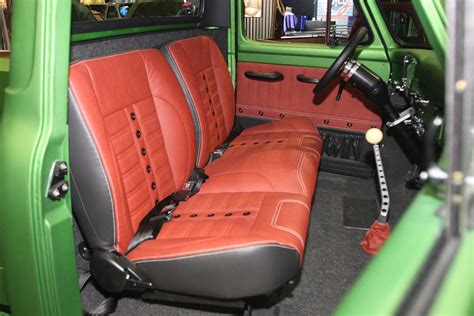 TMI Products New Classic Truck Seats Make A Big Statement At SEMA 2015 - Hot Rod Network