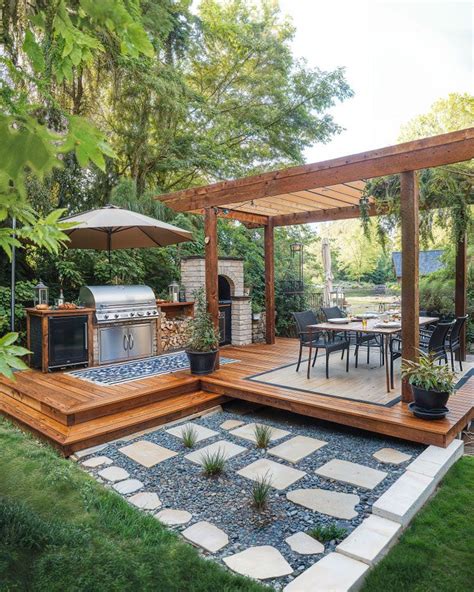 50 Deck Ideas With Gazebos And Pergolas In 2024 Backyard Patio