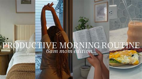 My 6am Productive Morning Routine Healthy Habits Balancing