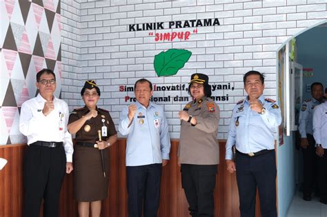 Kakanwil Kemenkumham Babel Resmikan Klinik Pratama Lapas Sungailiat