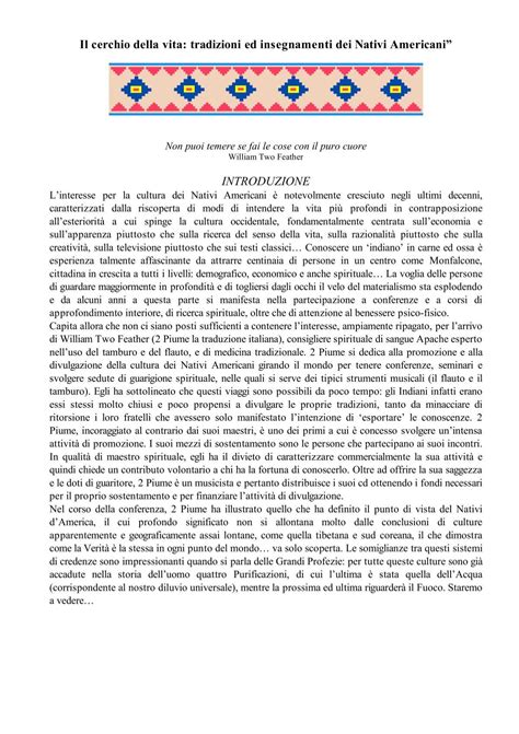 Il cerchio della vita: tradizioni ed insegnamenti - Renzo Maggiore