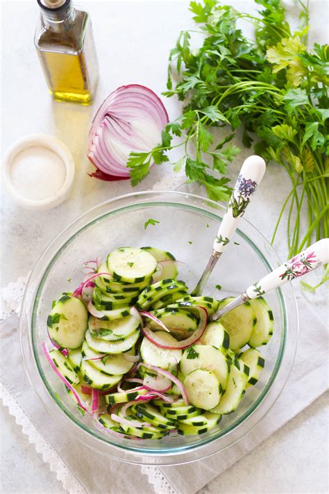 Omas German Cucumber Salad Zen And Spice