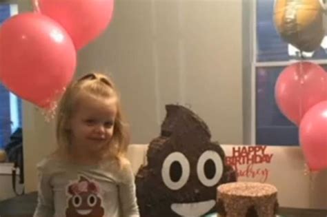 Watch: Parents throw girl, 3, a poop-themed birthday bash - UPI.com