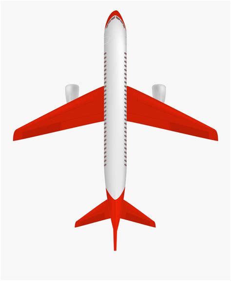 Transparent Cargo Plane Clipart - Airplane Top View Png , Free ...