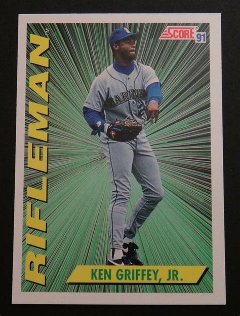 Ken Griffey Jr Fleer 1991