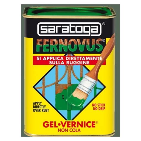 FERNOVUS VERNICE GEL SARATOGA 750ML MICACEO VERDE TIROLO 836143