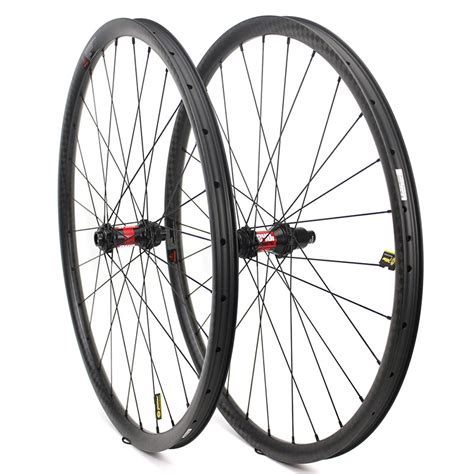 Supply 29er Mtb Rims 24mm Depth 24mm Width Xc Wheelset Symmetric 12k