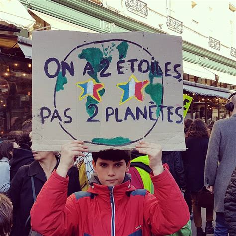 Les 15 pancartes les plus créatives pendant la Marche du Climat pour