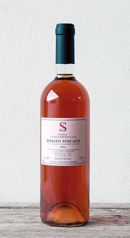 Vino Toscano Rosato IGT Poderi Sanguineto