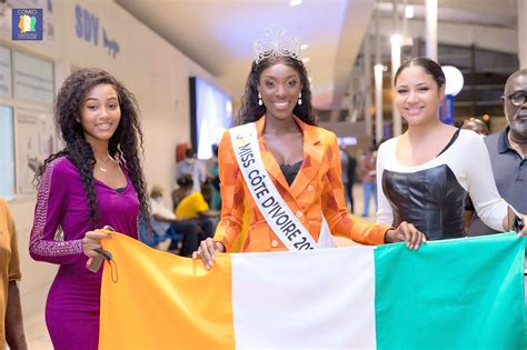 Concours Miss Monde Olivia Yacé Miss Côte Divoire 2021 Représente