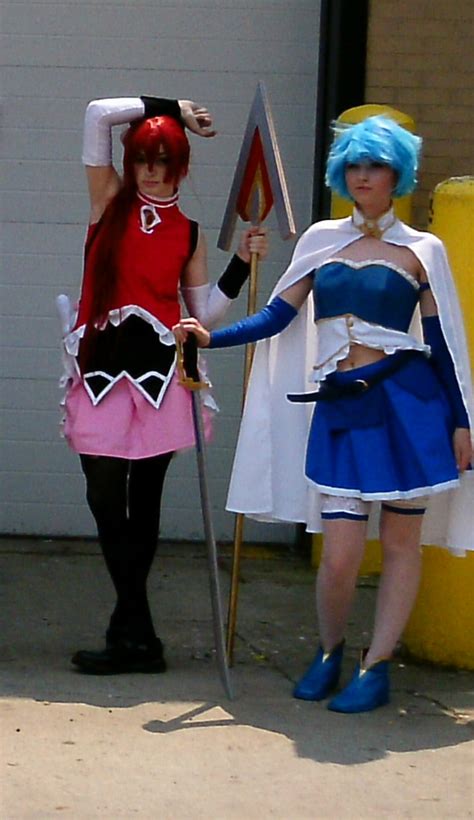 Puella Magi Madoka Magica cosplayers by semi-surreal on DeviantArt