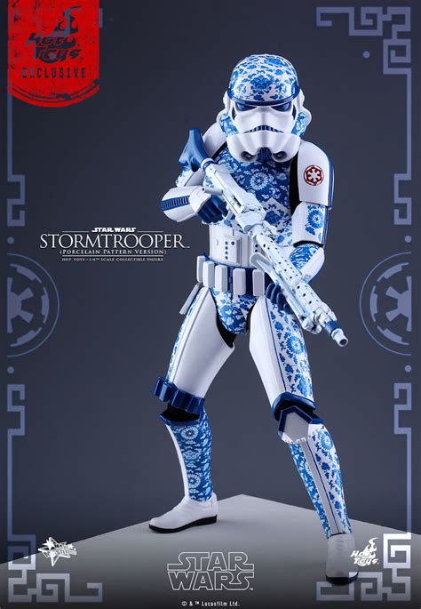 Hot Toys MMS Stormtrooper Porcelain Pattern 青花瓷帝國風暴兵 比例珍藏人偶