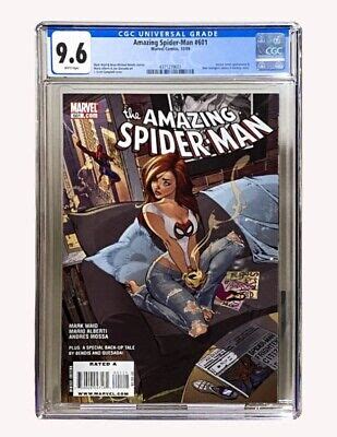 The Amazing Spider Man J Scott Campbell Cover Cgc Ebay