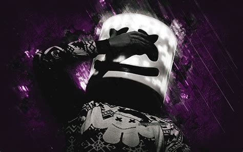 Marshmello Neon Wallpaper Cool Marshmello Wallpaper