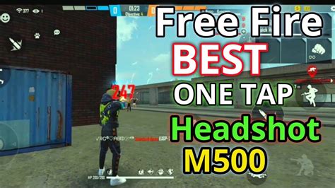 Free Fire M500 One Tap Headshot Short Video 🤔🤔m500 One Tap Headshot Trick 🤫only Headshot Trick