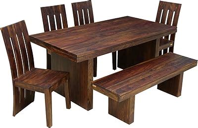 Nisha Furniture Sheesham Wooden Dining Table Seater Dining Table