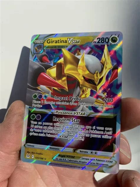 CARTE POKÉMON GIRATINA Vstar 131 196 Origine Perdue Eb11 FR NEUF EUR 16