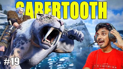 I Tame The Simba Of The Mountain Sabertooth Ark Survival Evolved