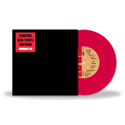 Anarchy In The UK Limited Edition 7 Coloured Vinyl Sex Pistols