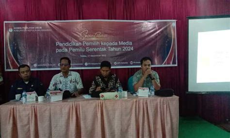 Kpu Anambas Ajak Media Sukseskan Pemilu Dengan Cara