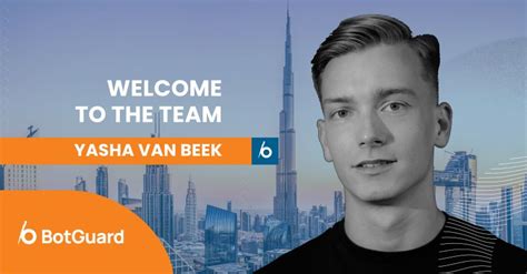 Botguard OÜ On Linkedin Yasha Van Beek Is Our New Business Development