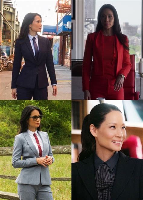 Lucy Liu in suits | Lucy liu, Cute office outfits, Stylish business outfits