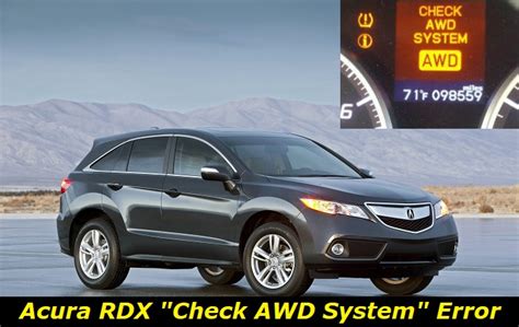 Acura Rdx Check Emission System