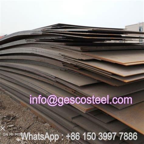 A588 A606 A242 Structural Carbon HSLA Steel Plate A588 Gr A B