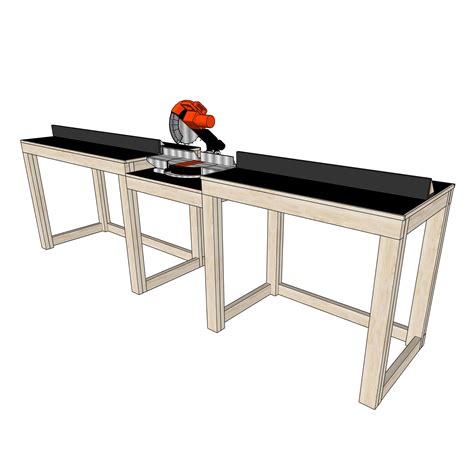 Miter Saw Table Bear Mountain Builds