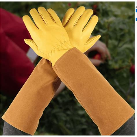 Gardening Gloves For Women Men Rose Pruning Thorn And Cut Proof Long Forearm Protection Gauntlet