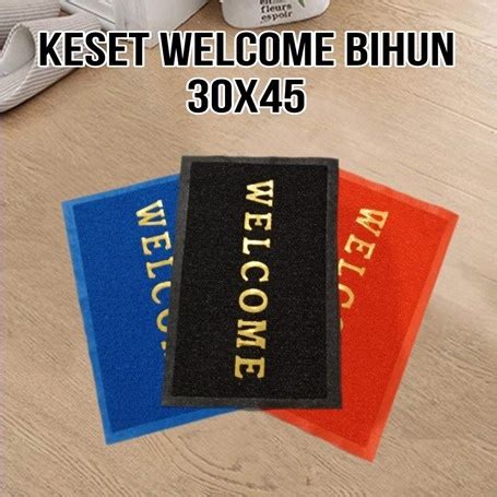 Jual Keset Welcome PVC Keset Welcome Bihun Anti Slip Welcome Mat Keset